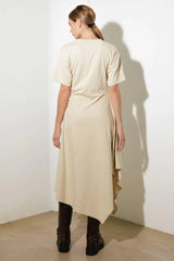 RIGHT ON CUE KNIT MIDI DRESS - Flying Tomato - Flyclothing LLC