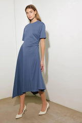 RIGHT ON CUE KNIT MIDI DRESS - Flying Tomato - Flyclothing LLC