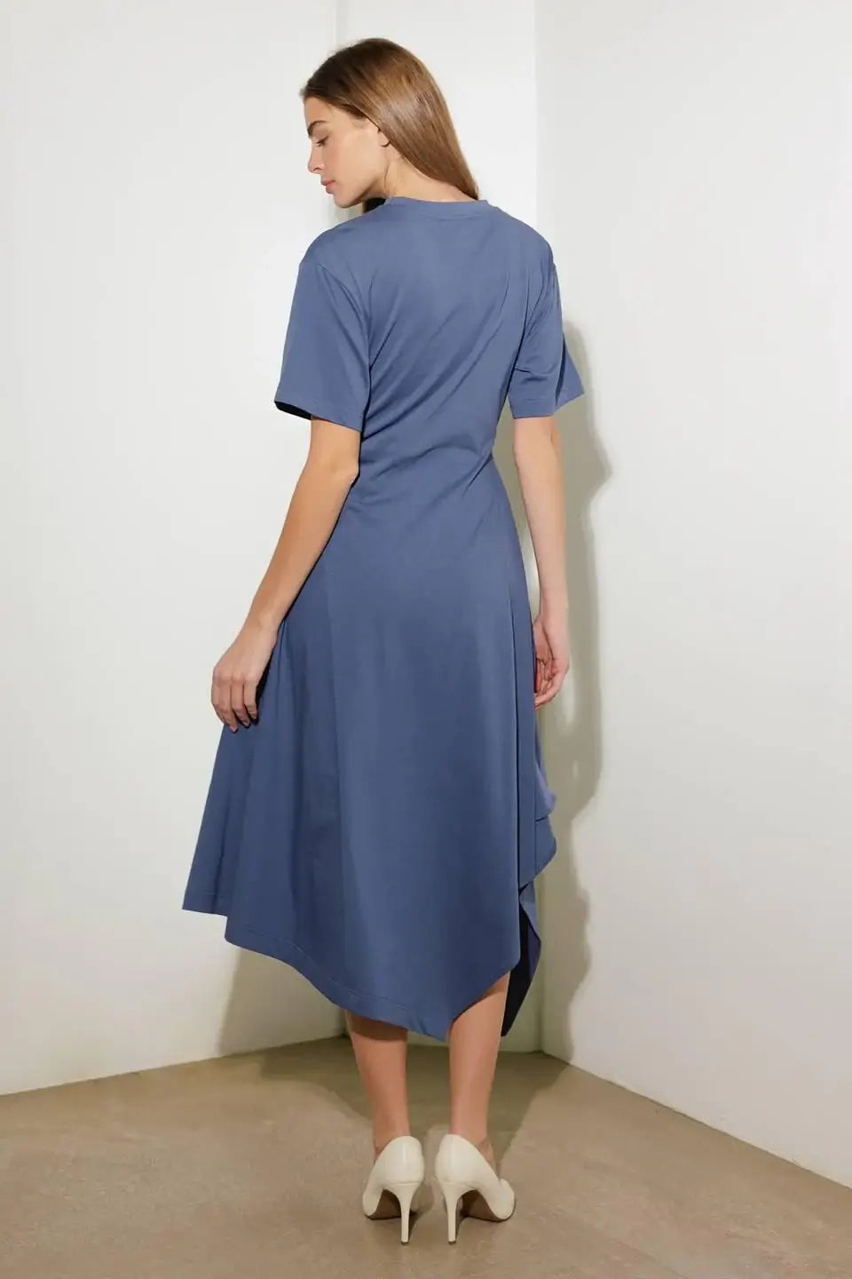 RIGHT ON CUE KNIT MIDI DRESS - Flying Tomato - Flyclothing LLC