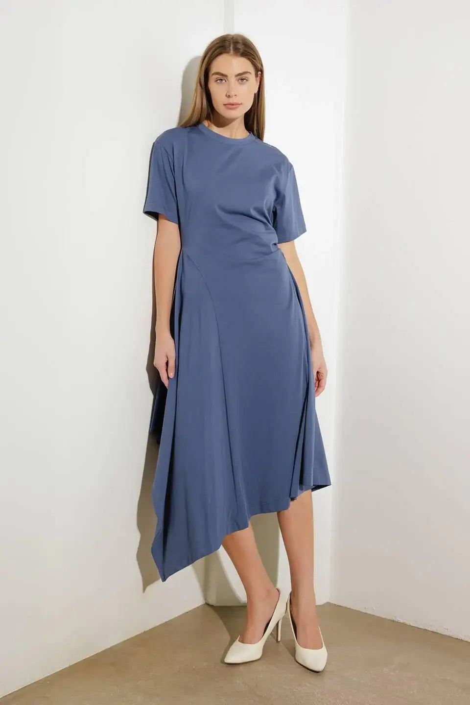 RIGHT ON CUE KNIT MIDI DRESS - Flying Tomato - Flyclothing LLC