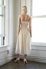 CALIFORNIA DREAMING WOVEN MIDI DRESS - Flying Tomato - Flyclothing LLC