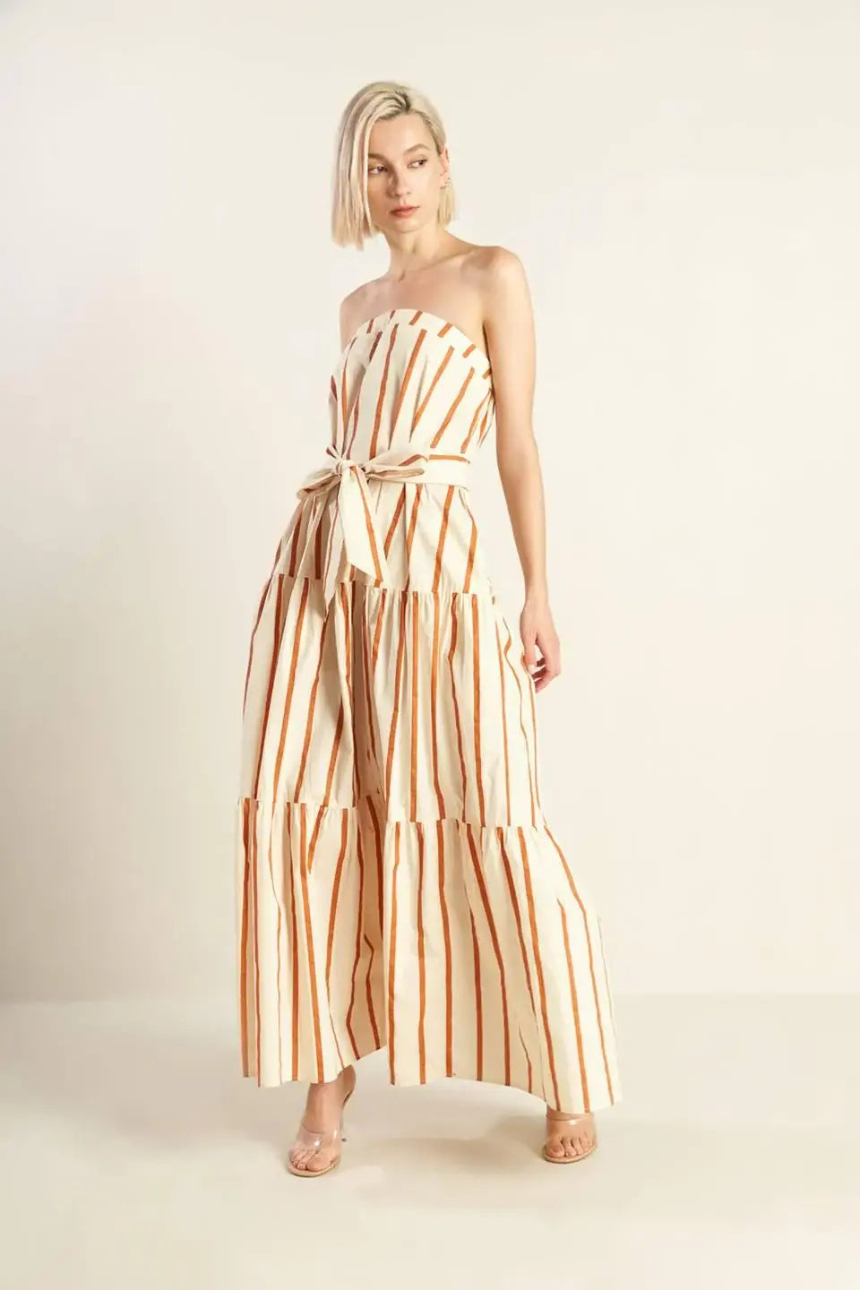 SWEET REMINISCENCE WOVEN MAXI DRESS - Flying Tomato - Flyclothing LLC