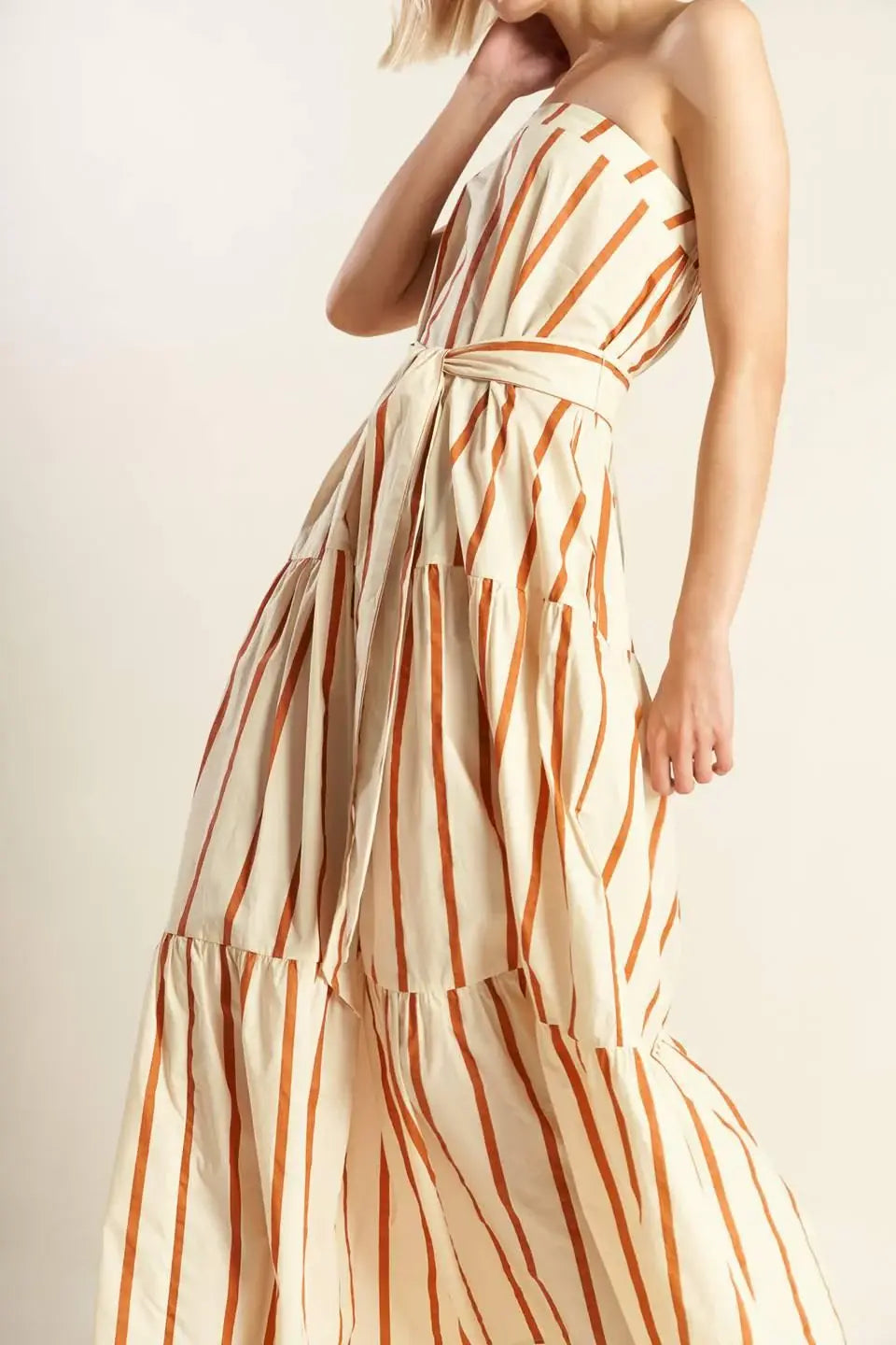SWEET REMINISCENCE WOVEN MAXI DRESS - Flying Tomato - Flyclothing LLC