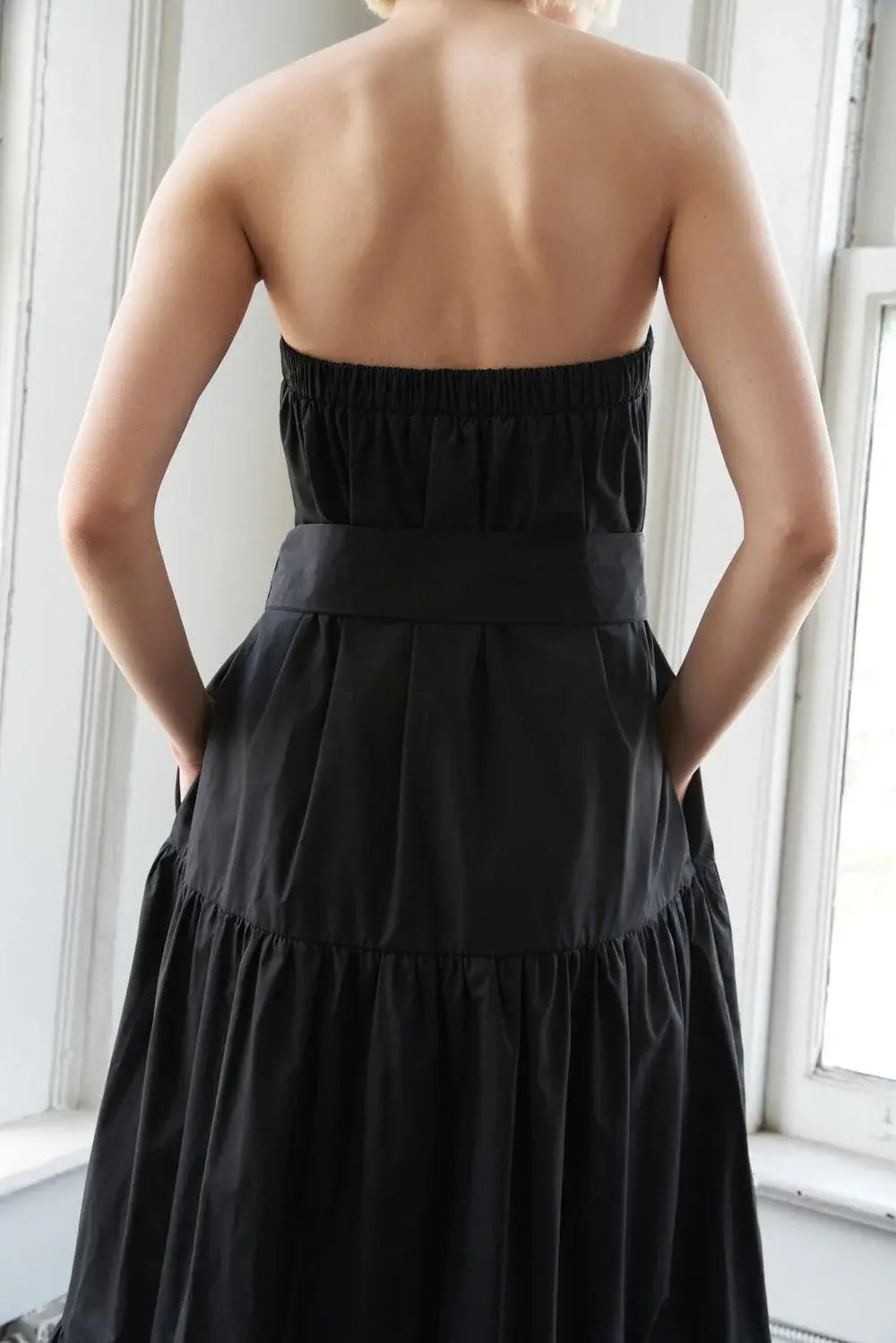 GIRLS JUST WANNA HAVE WOVEN MAXI DRESS - Flying Tomato - Flyclothing LLC