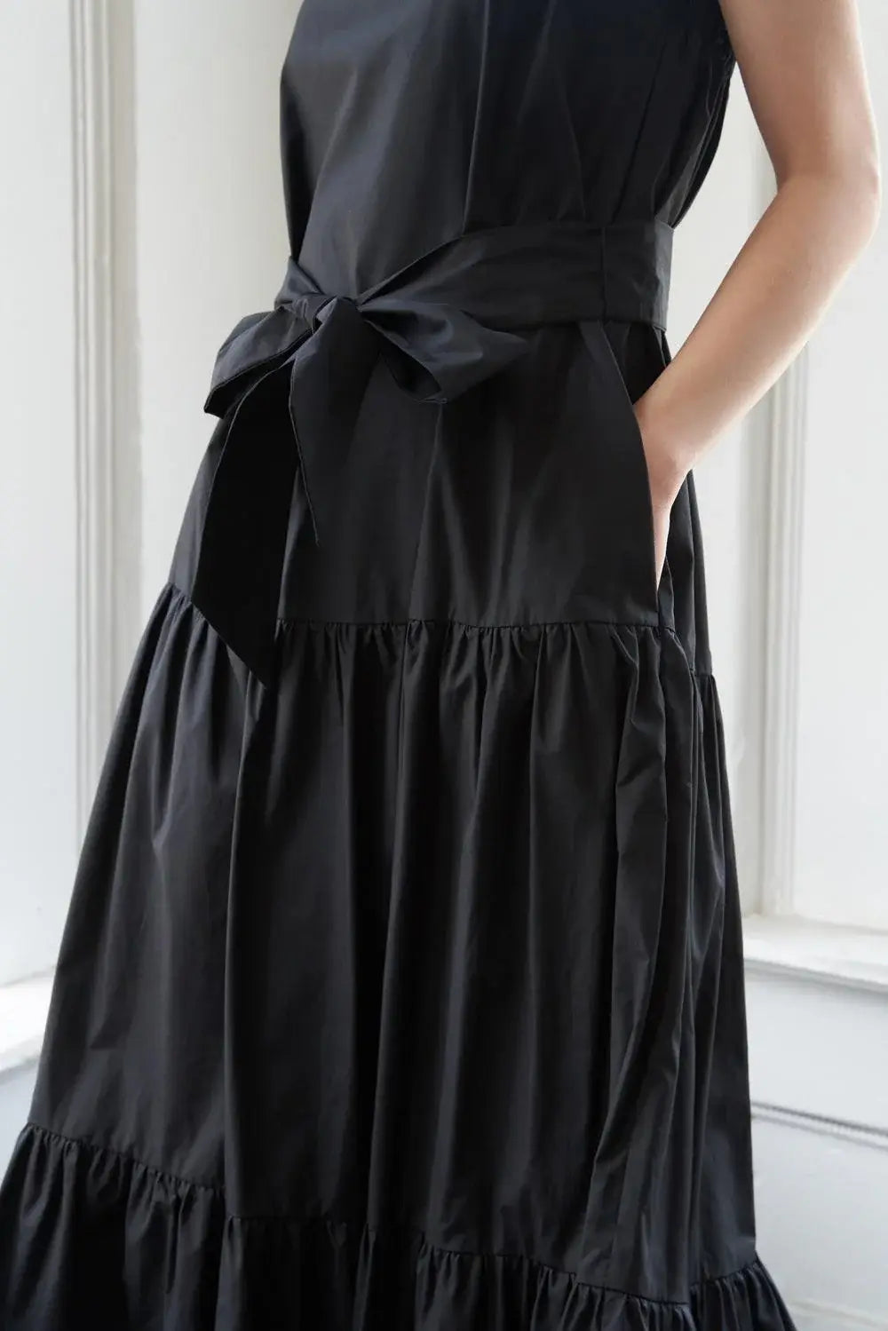 GIRLS JUST WANNA HAVE WOVEN MAXI DRESS - Flying Tomato - Flyclothing LLC