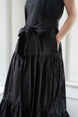 GIRLS JUST WANNA HAVE WOVEN MAXI DRESS - Flying Tomato - Flyclothing LLC