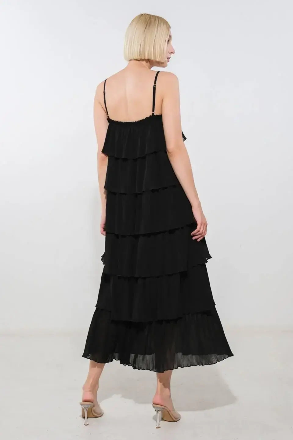 AMERICAN COWGIRL WOVEN MIDI DRESS - Flying Tomato - Flyclothing LLC