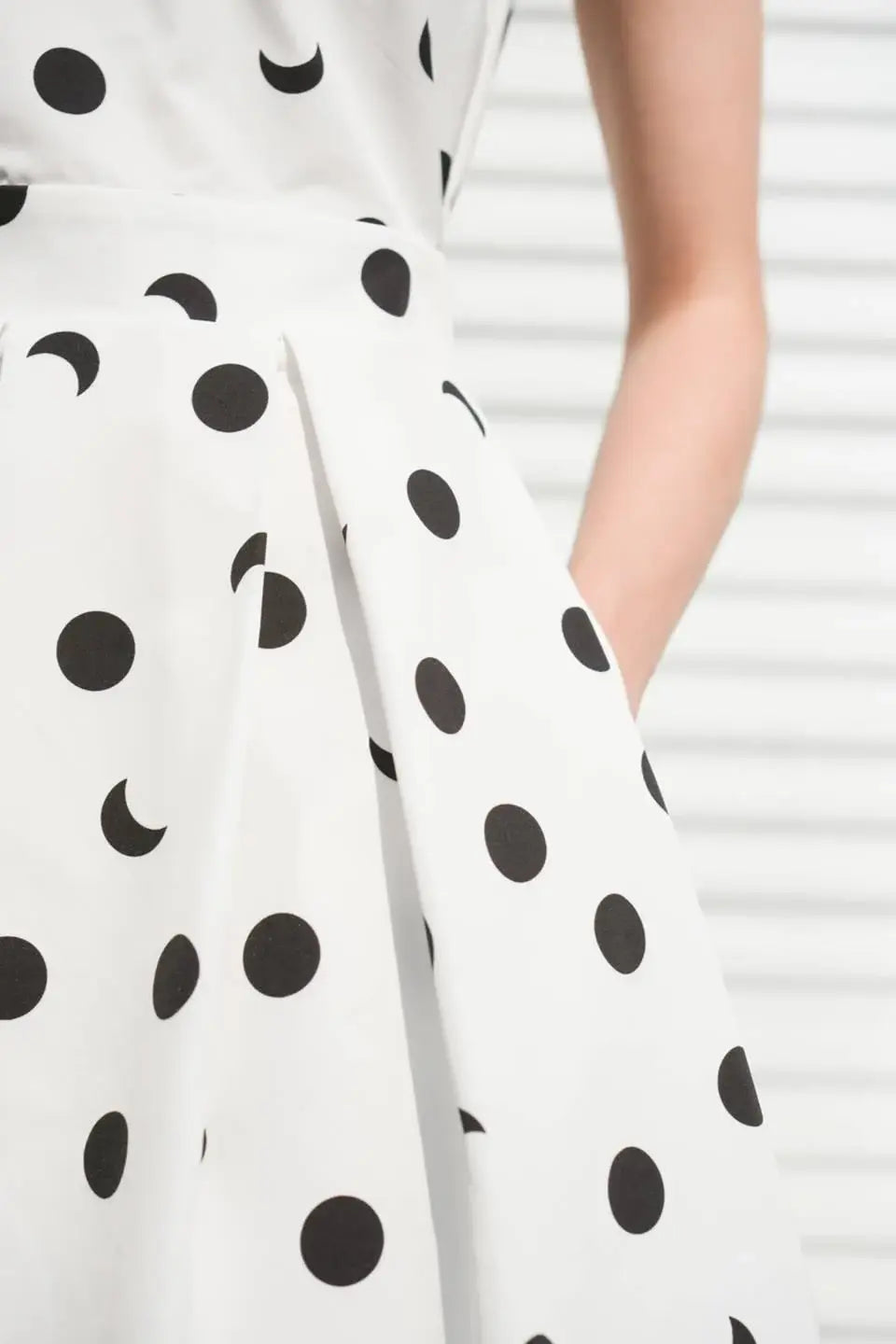 HARMONY HORIZON WOVEN MIDI DRESS - Flying Tomato - Flyclothing LLC