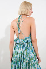 MOONLIGHT WHISPER WOVEN MAXI DRESS - Flying Tomato - Flyclothing LLC