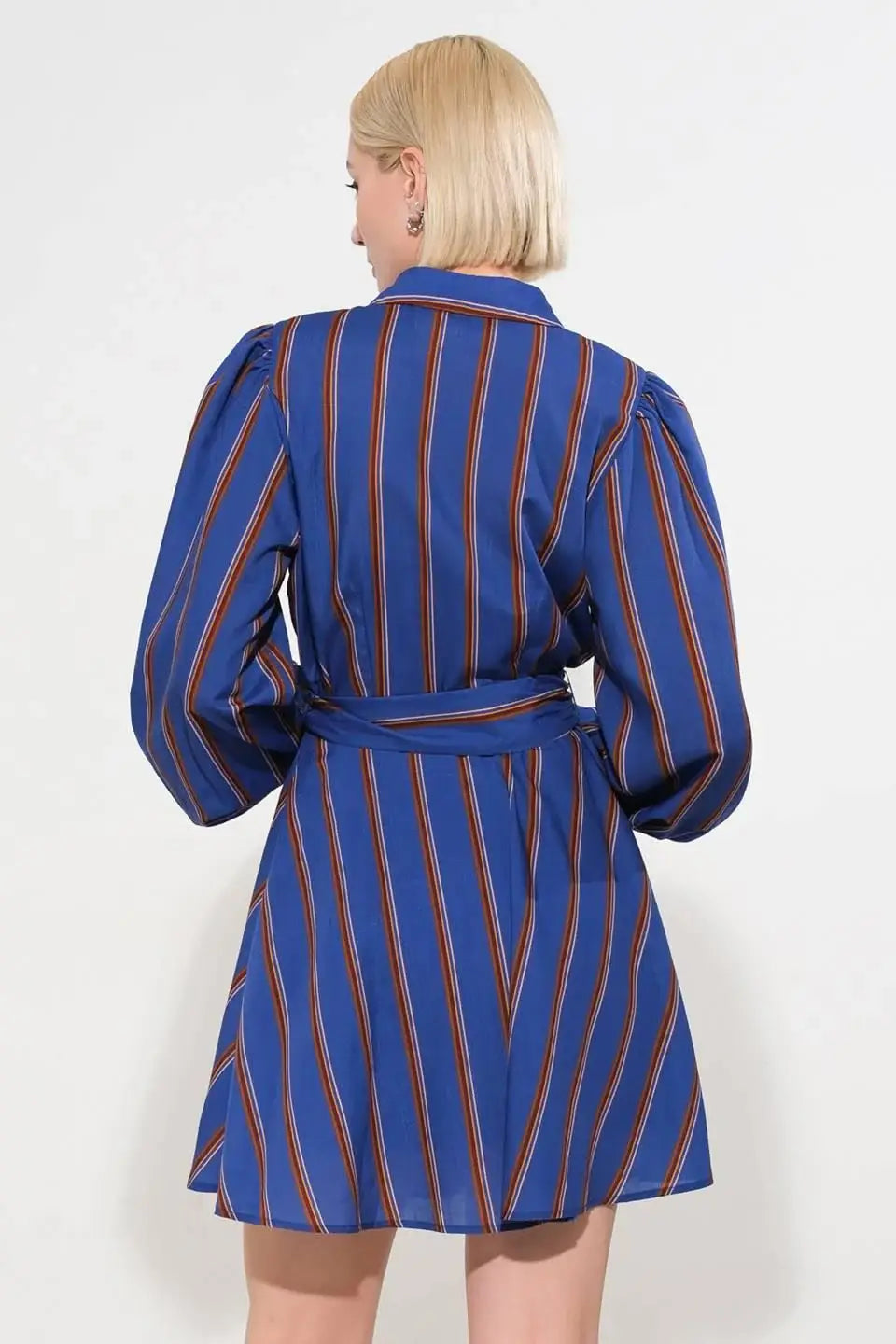 GIVE IT A GO WOVEN MINI DRESS - Flying Tomato - Flyclothing LLC