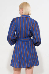 GIVE IT A GO WOVEN MINI DRESS - Flying Tomato - Flyclothing LLC