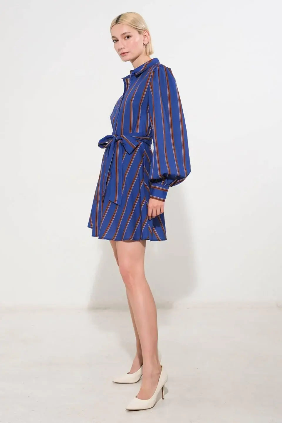 GIVE IT A GO WOVEN MINI DRESS - Flying Tomato - Flyclothing LLC