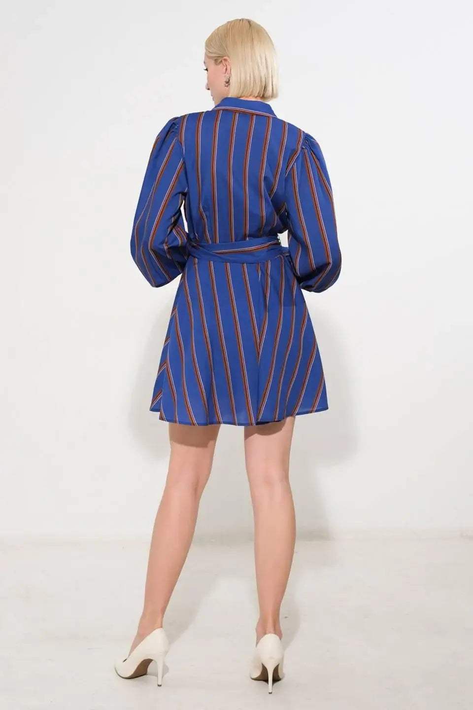 GIVE IT A GO WOVEN MINI DRESS - Flying Tomato - Flyclothing LLC