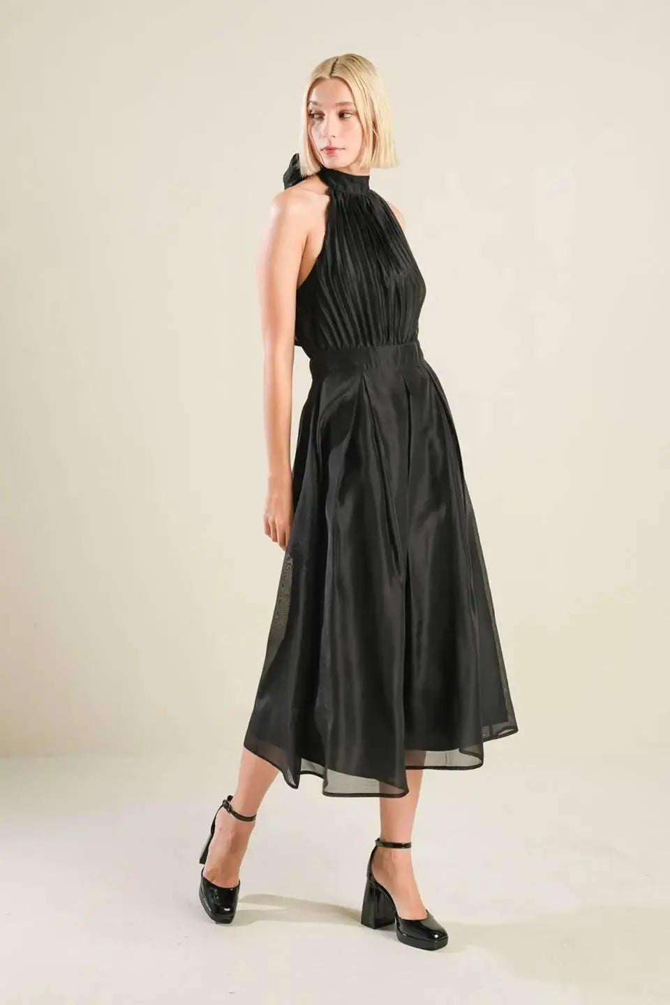 INVITATION TO LOVE WOVEN MIDI DRESS - Flying Tomato - Flyclothing LLC