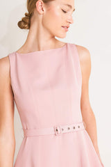 LIVING THE DREAM WOVEN MIDI DRESS - Flying Tomato - Flyclothing LLC