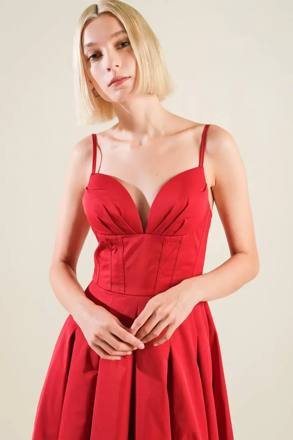 DREAM KEEPER WOVEN MIDI DRESS - Flying Tomato - Flyclothing LLC
