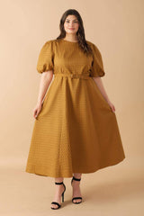 CAN'T STOP ME WOVEN MIDI DRESS - Flying Tomato - Flyclothing LLC