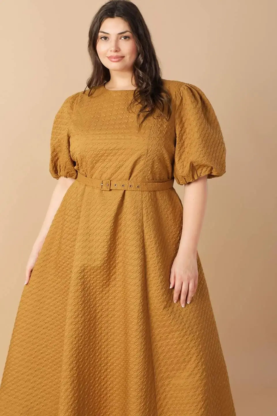 CAN'T STOP ME WOVEN MIDI DRESS - Flying Tomato - Flyclothing LLC