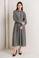 WHAT I FEEL WOVEN MIDI DRESS - Flying Tomato - Flyclothing LLC