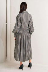 WHAT I FEEL WOVEN MIDI DRESS - Flying Tomato - Flyclothing LLC