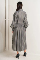WHAT I FEEL WOVEN MIDI DRESS - Flying Tomato - Flyclothing LLC