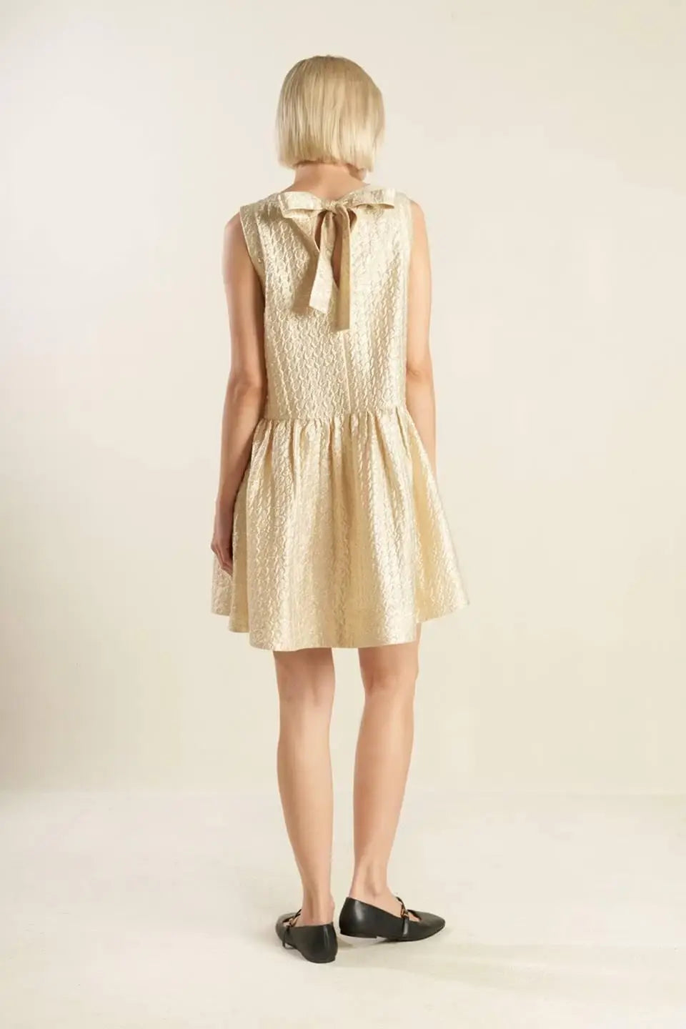 HORIZON HIDEAWAY WOVEN MINI DRESS - Flying Tomato - Flyclothing LLC