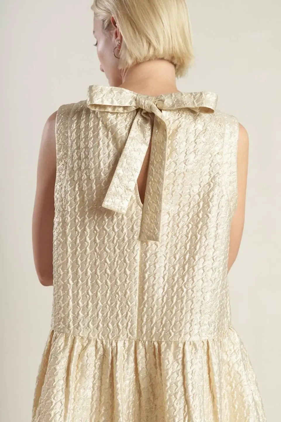 HORIZON HIDEAWAY WOVEN MINI DRESS - Flying Tomato - Flyclothing LLC
