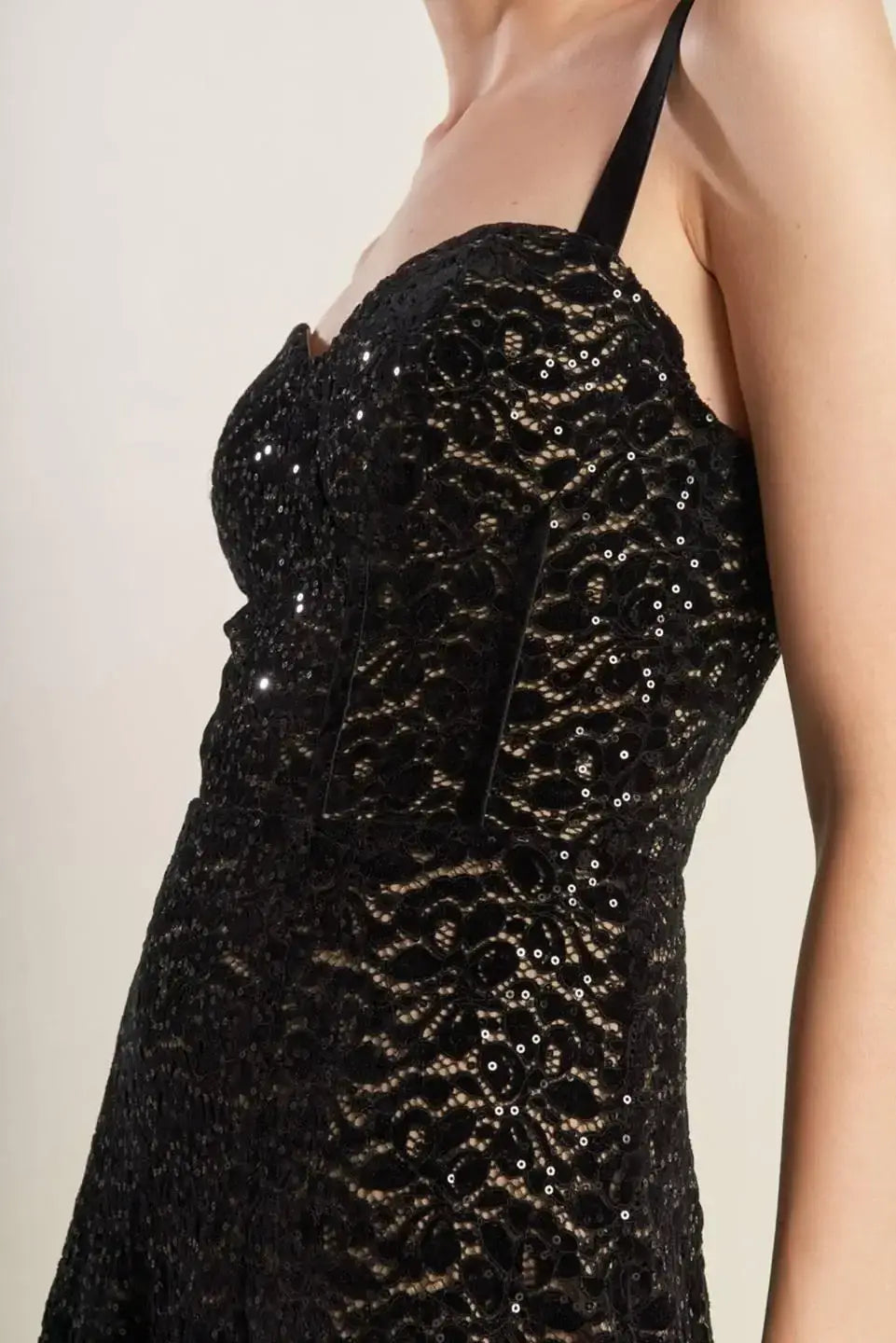 STAPLE MOMENT WOVEN LACE MIDI DRESS - Flying Tomato - Flyclothing LLC