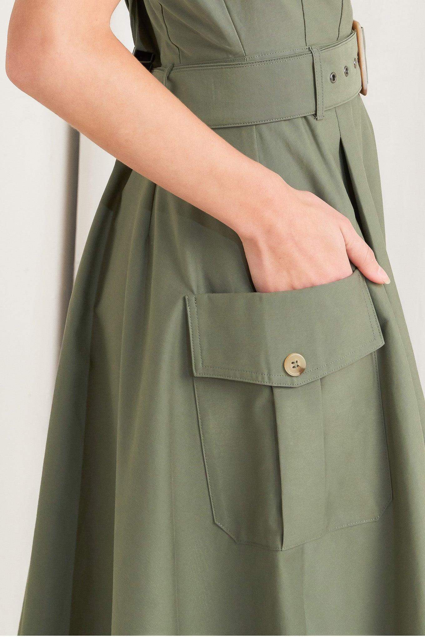 LOST IN THE STARS WOVEN MIDI DRESS - Flying Tomato - Flyclothing LLC