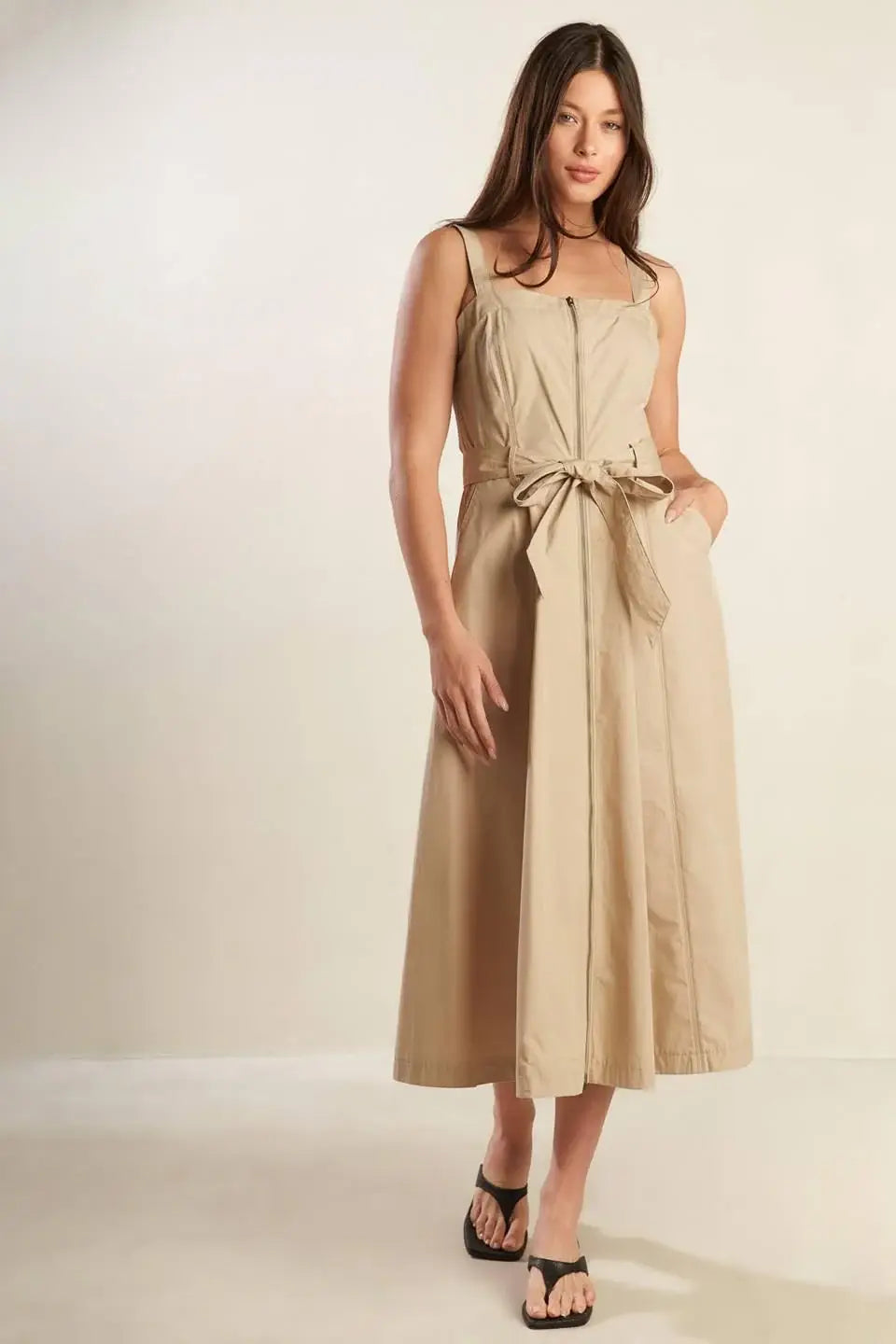 MARGOT DREAM WOVEN MIDI DRESS - Flying Tomato - Flyclothing LLC