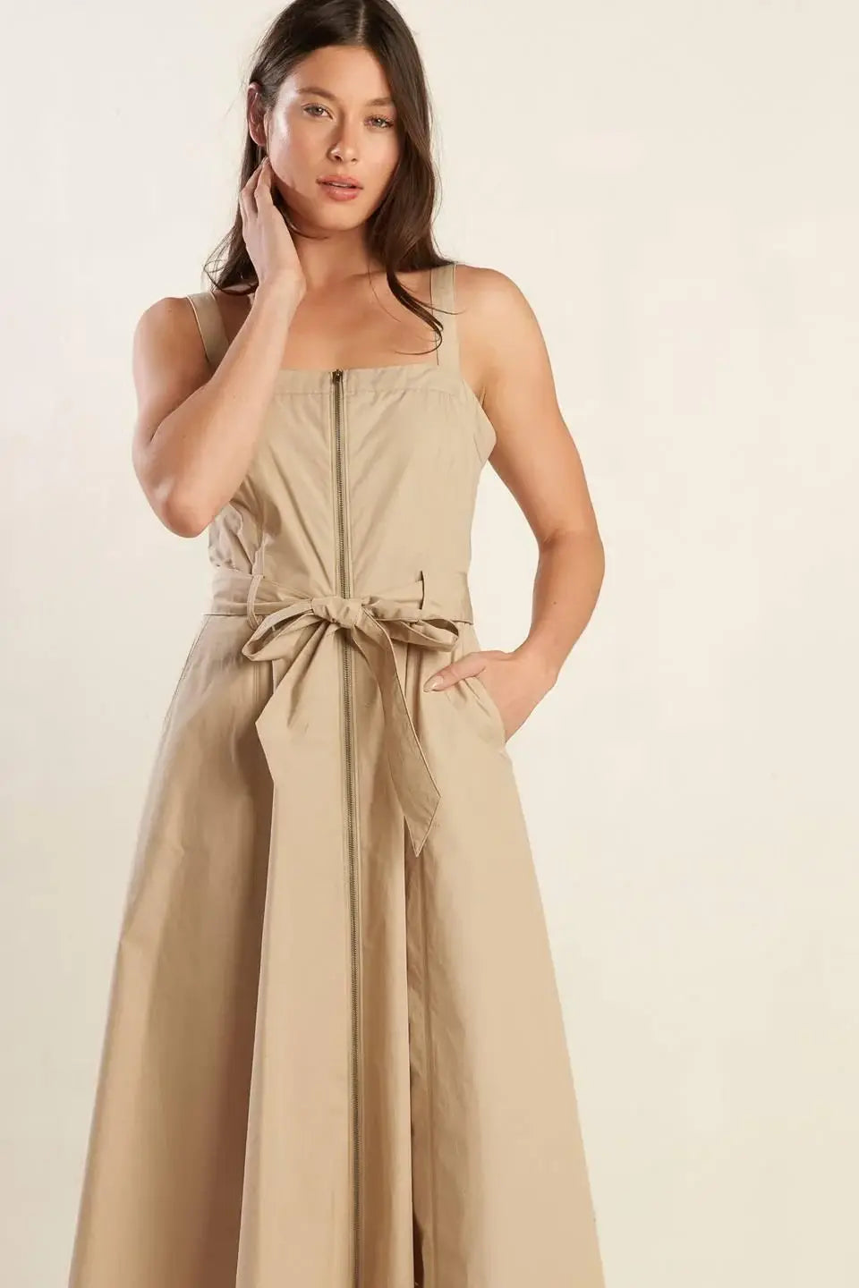 MARGOT DREAM WOVEN MIDI DRESS - Flying Tomato - Flyclothing LLC