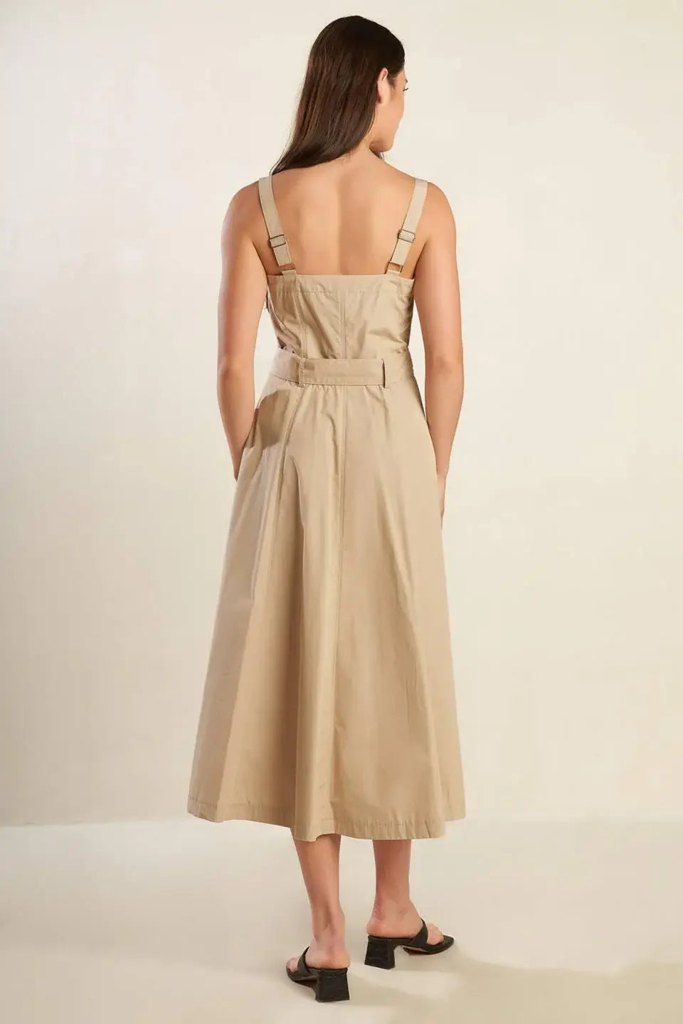 MARGOT DREAM WOVEN MIDI DRESS - Flying Tomato - Flyclothing LLC