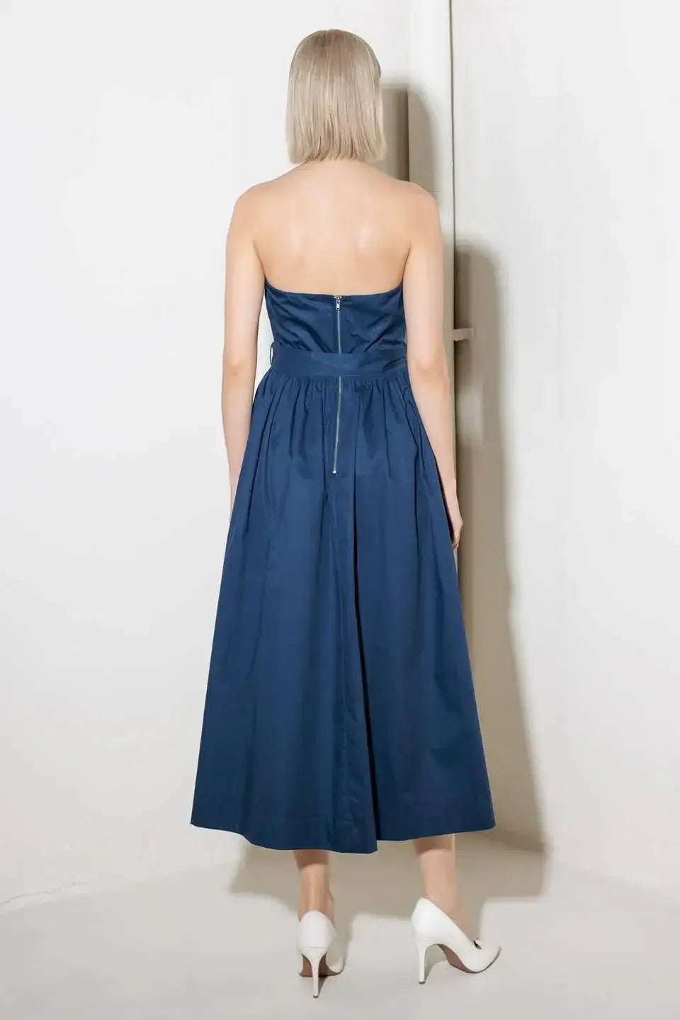 ENDLESSLY CHARMING WOVEN MIDI DRESS - Flying Tomato - Flyclothing LLC