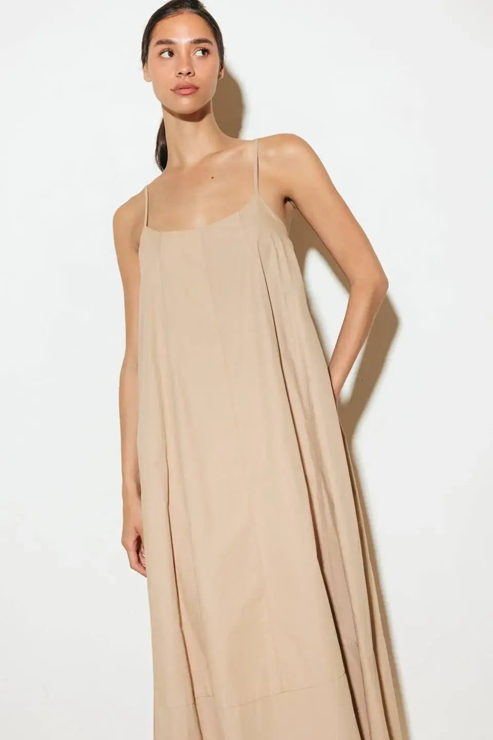 DAISY LANE WOVEN MIDI TENT DRESS - Flying Tomato - Flyclothing LLC