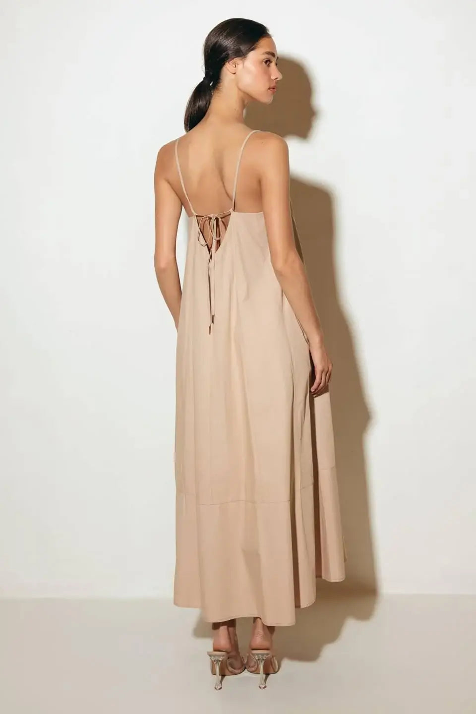 DAISY LANE WOVEN MIDI TENT DRESS - Flying Tomato - Flyclothing LLC