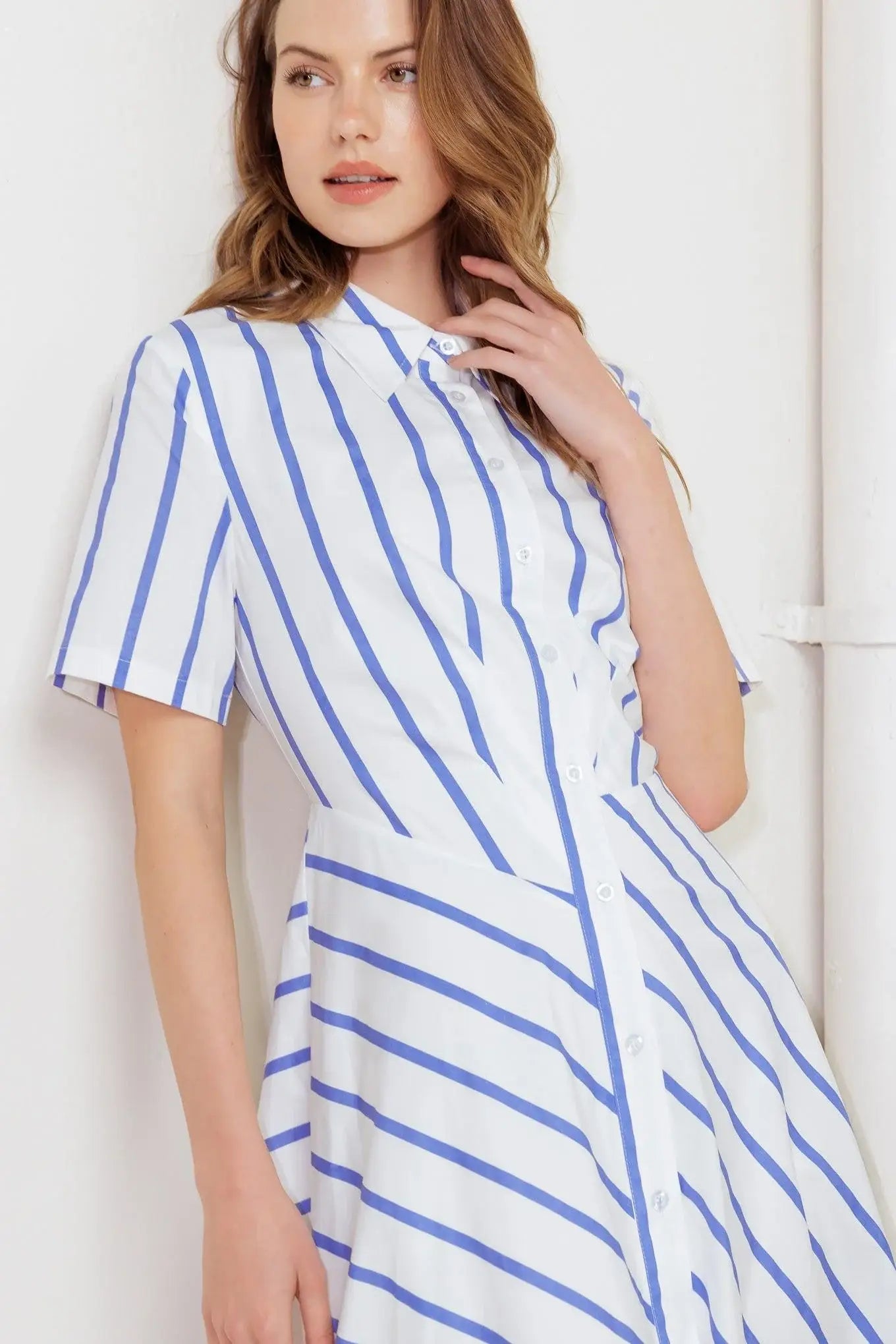 YOU HAD ME AT WOVEN MIDI DRESS - Flying Tomato - Flyclothing LLC