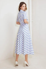 YOU HAD ME AT WOVEN MIDI DRESS - Flying Tomato - Flyclothing LLC