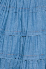 ETERNAL DESIRE DENIM MIDI DRESS - Flying Tomato - Flyclothing LLC