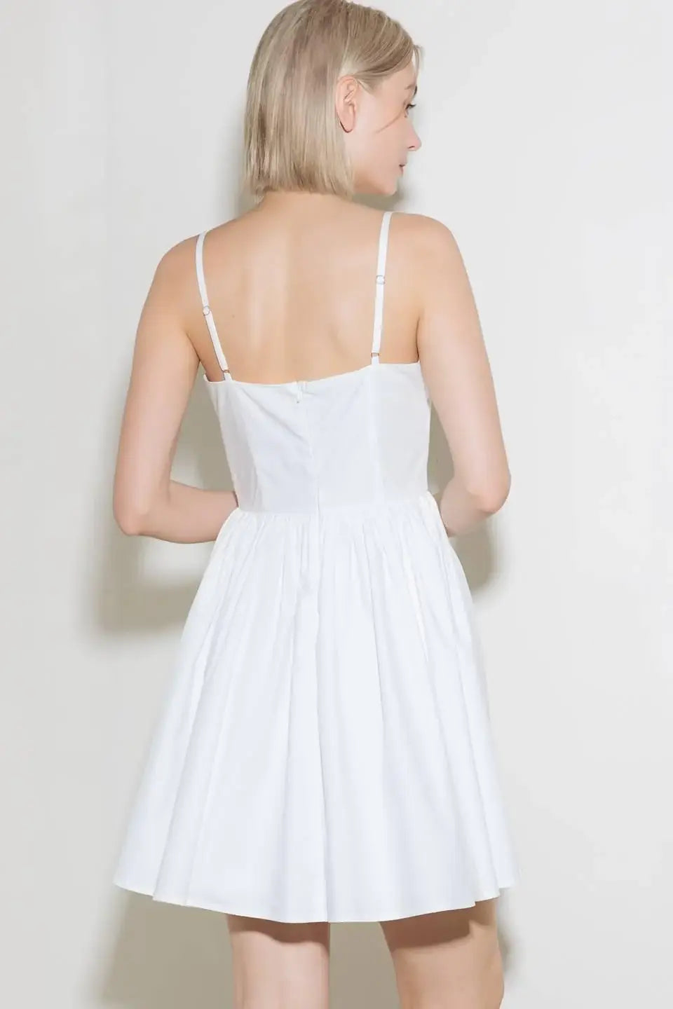 PURE ROMANCE WOVEN MINI DRESS - Flying Tomato - Flyclothing LLC