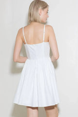 PURE ROMANCE WOVEN MINI DRESS - Flying Tomato - Flyclothing LLC