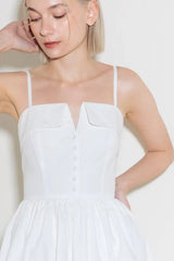PURE ROMANCE WOVEN MINI DRESS - Flying Tomato - Flyclothing LLC