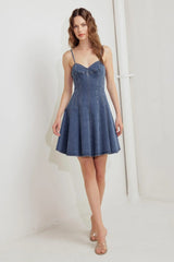 WEEKEND COMMAND DENIM MINI DRESS - Flying Tomato - Flyclothing LLC