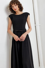 MODERN MONA WOVEN MIDI DRESS - Flying Tomato - Flyclothing LLC