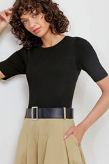 SCULPTED GRACE SWEATER WOVEN TOP AND SKIRT DRESS - Flying Tomato - Flyclothing LLC