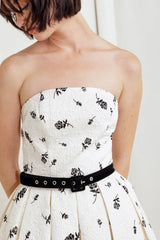 LOVELY CULTIVATED WOVEN MIDI DRESS - Flying Tomato - Flyclothing LLC
