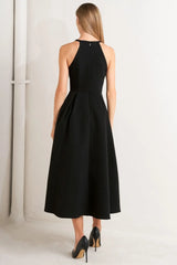 GALAXY CHARM WOVEN MIDI DRESS - Flying Tomato - Flyclothing LLC