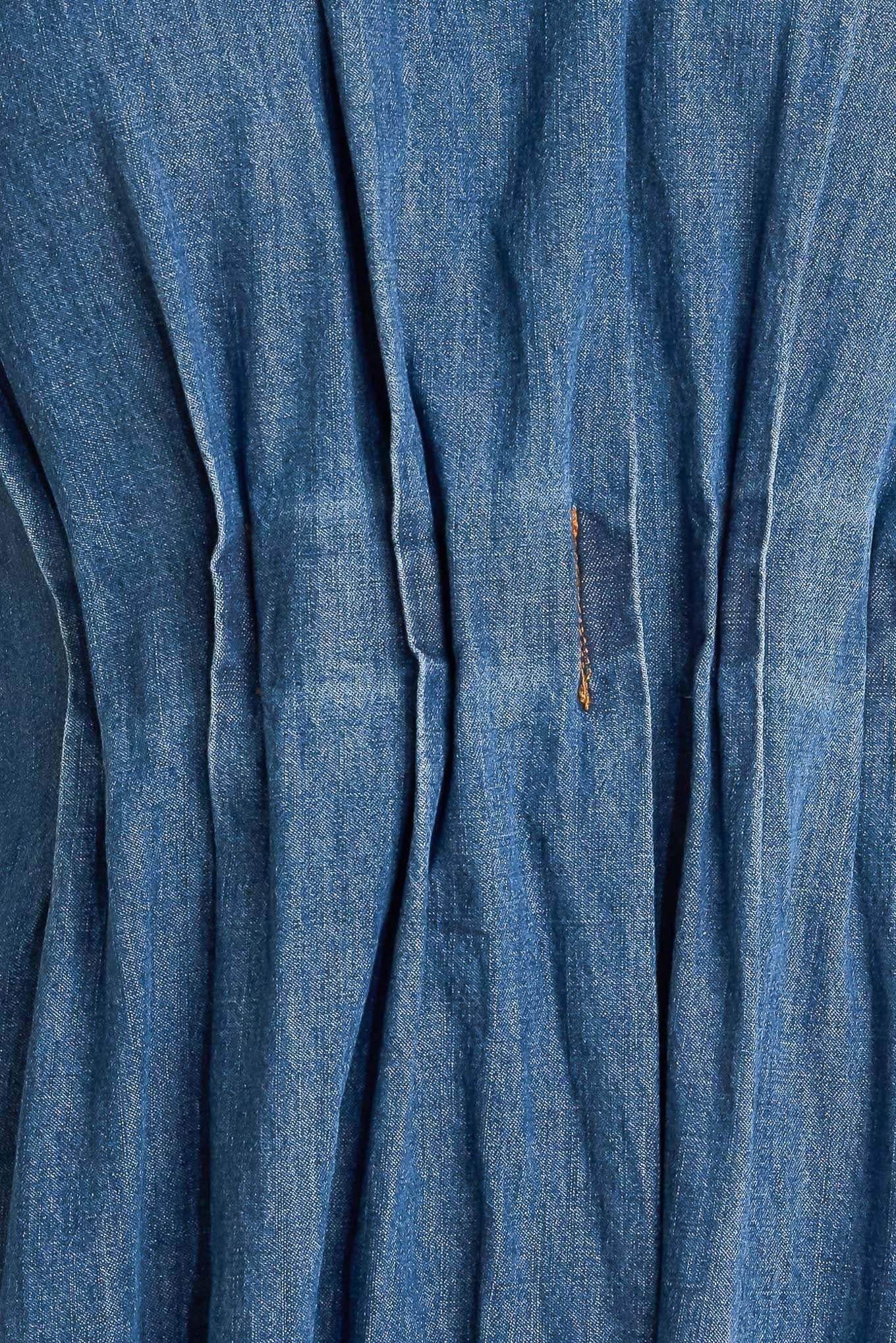 MODERN WORK DENIM MIDI DRESS - Flying Tomato - Flyclothing LLC