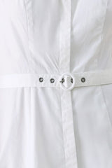 DARLING DAY WOVEN MIDI DRESS