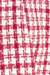 CHERRY CHECK TWEED MINI DRESS - Flying Tomato - Flyclothing LLC