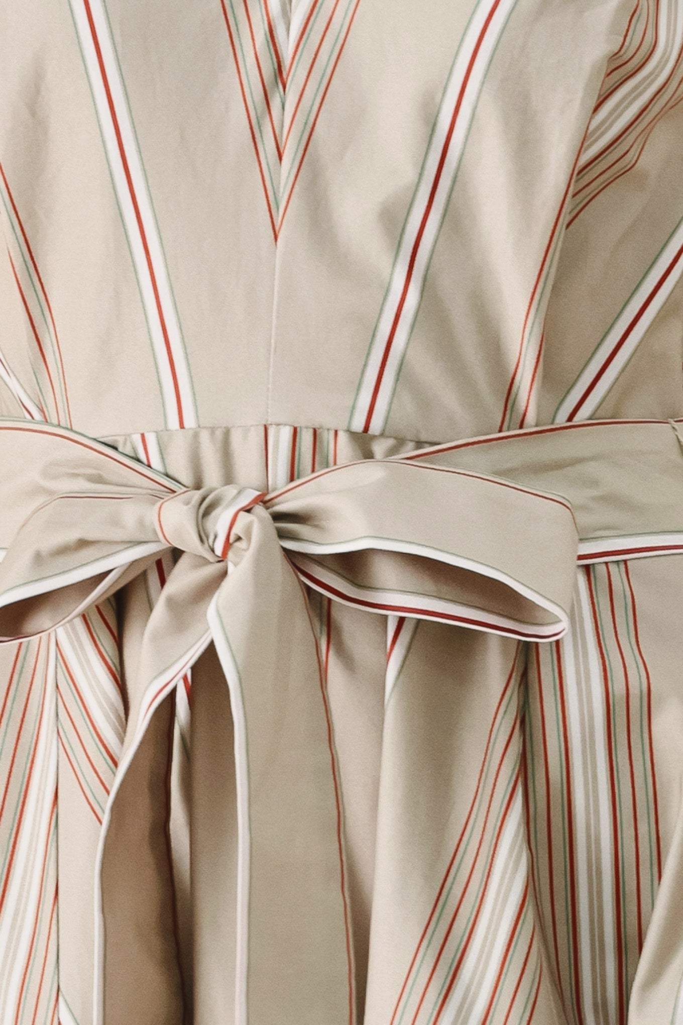 SWEET STRIPE WOVEN MIDI DRESS - Flying Tomato - Flyclothing LLC
